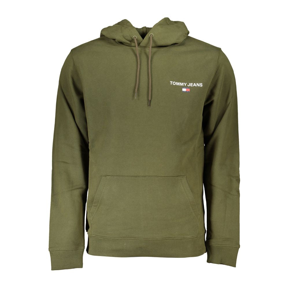 Tommy Hilfiger Grüner Baumwollpullover