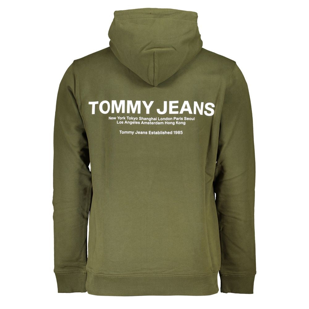 Tommy Hilfiger Grüner Baumwollpullover