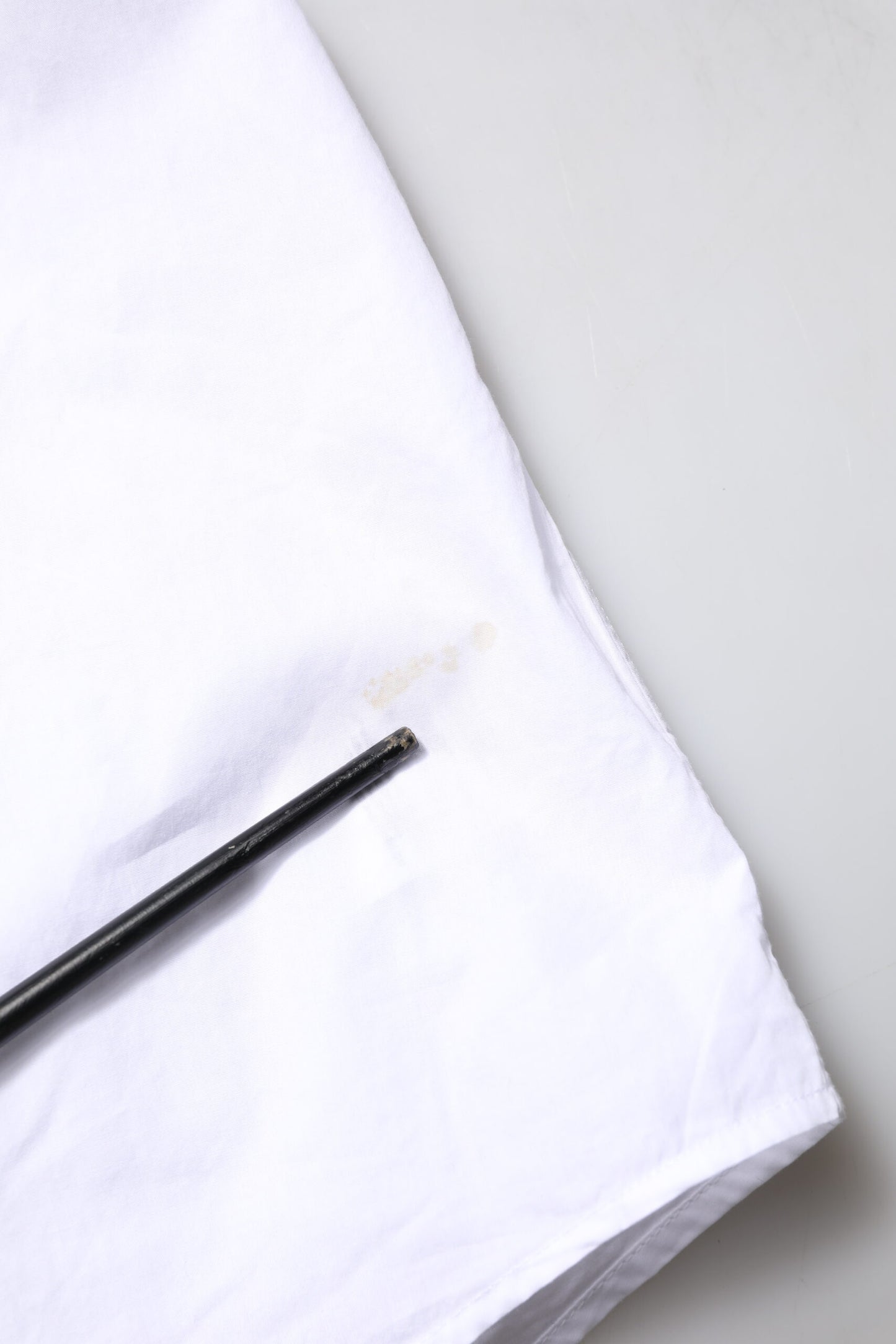 Dolce & Gabbana Weißes GOLD-Hemd aus Baumwollpopeline für formelle Anlässe