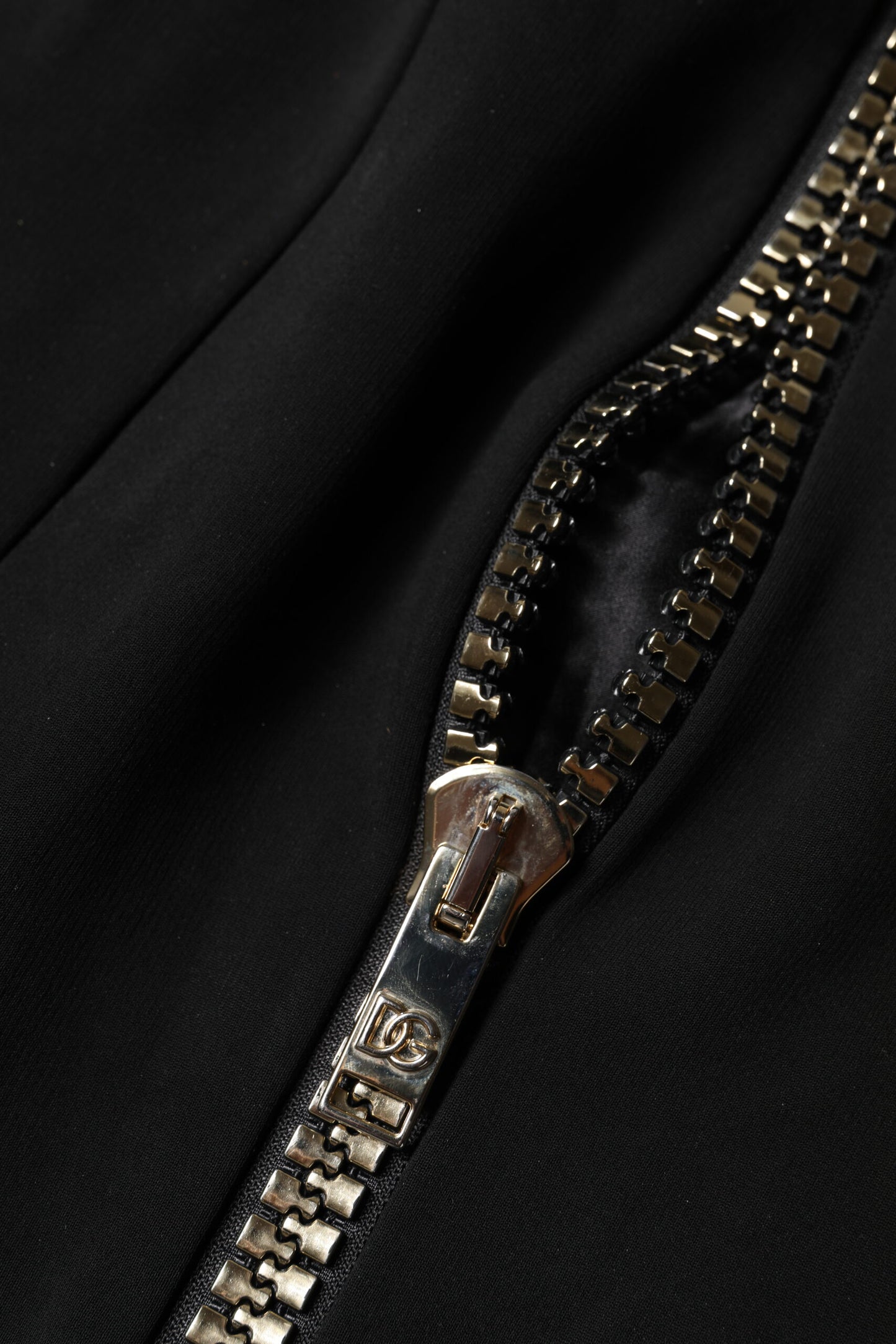 Dolce & Gabbana Schwarze Skinny-Hose mit hoher Taille