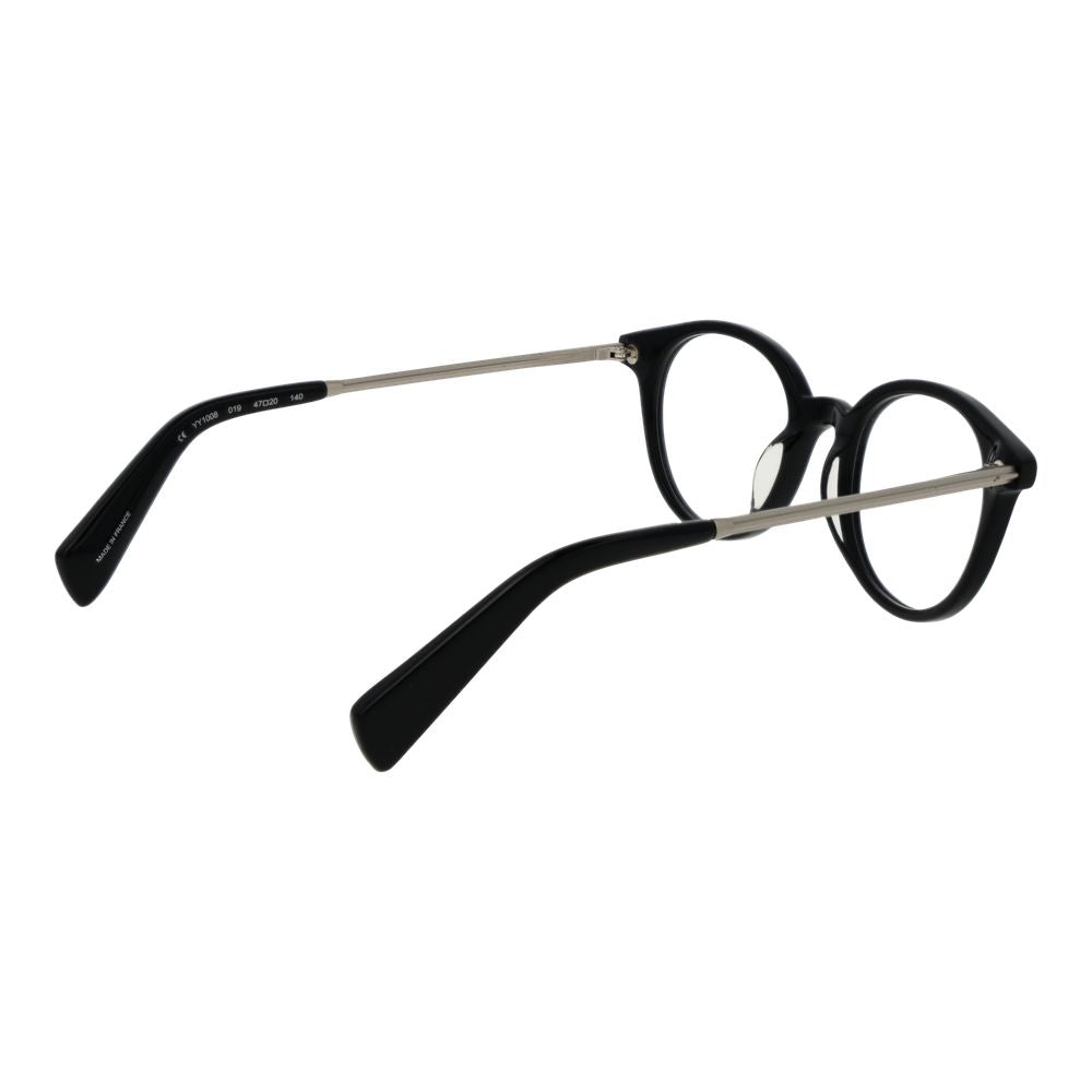 Yohji Yamamoto Schwarze Brille aus Acetat (Gestell)
