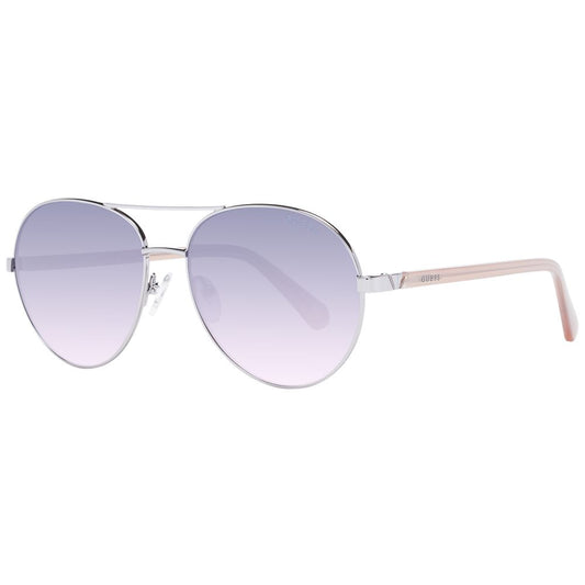 Guess Metall-Sonnenbrille in Grau