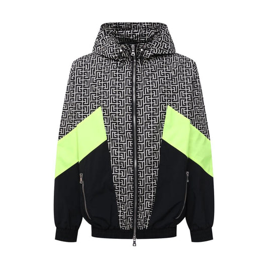 Balmain Multicolor Nylon Männer Jacke
