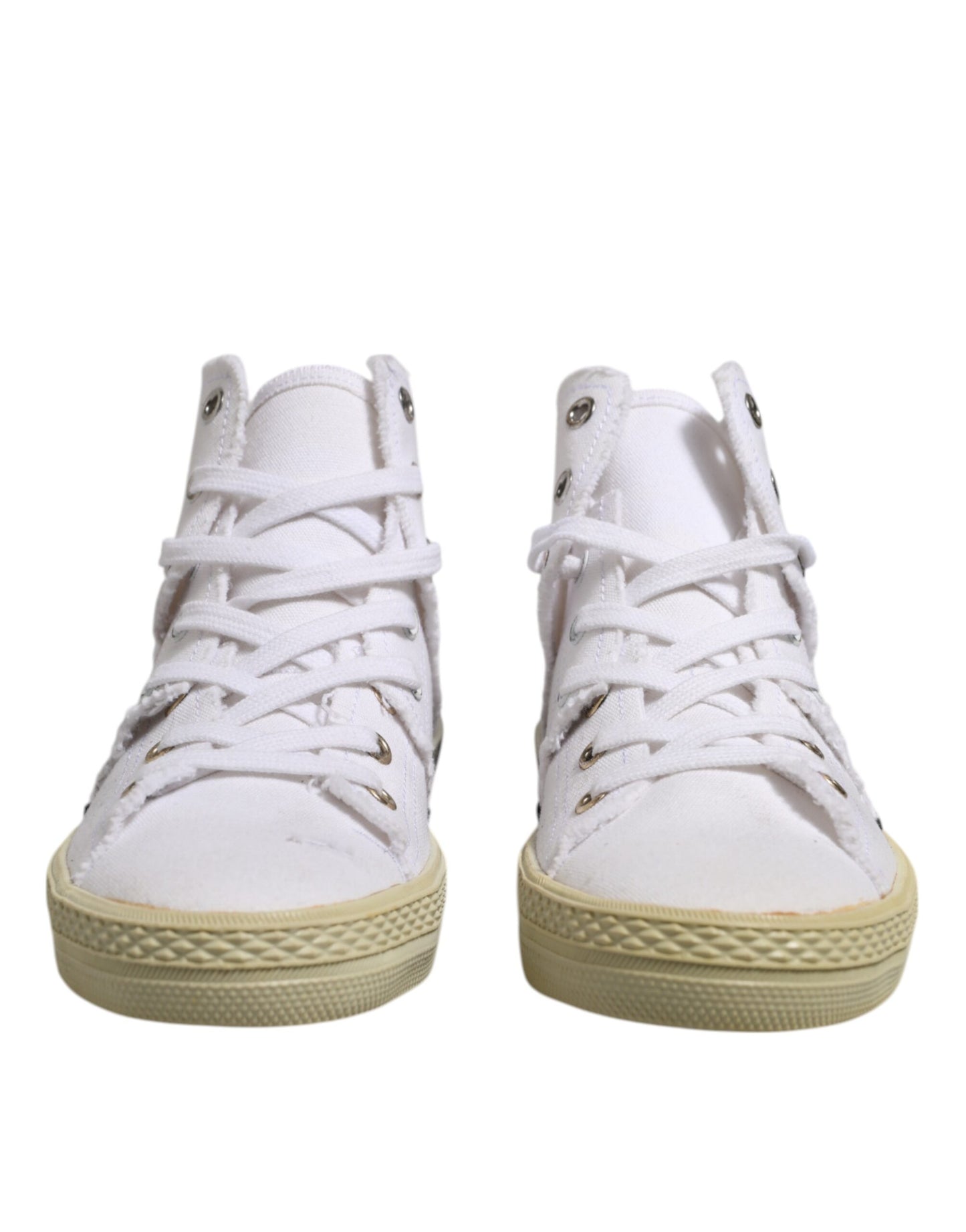 Maison Margiela Weiß Lace Up Mid Top Frauen Turnschuhe Schuhe