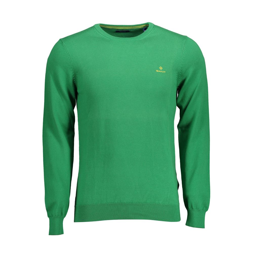 Gant Grüner Baumwollpullover