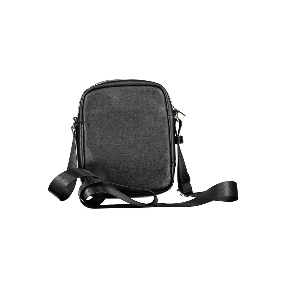 Bikkembergs Schwarze Polyethylen-Umhängetasche