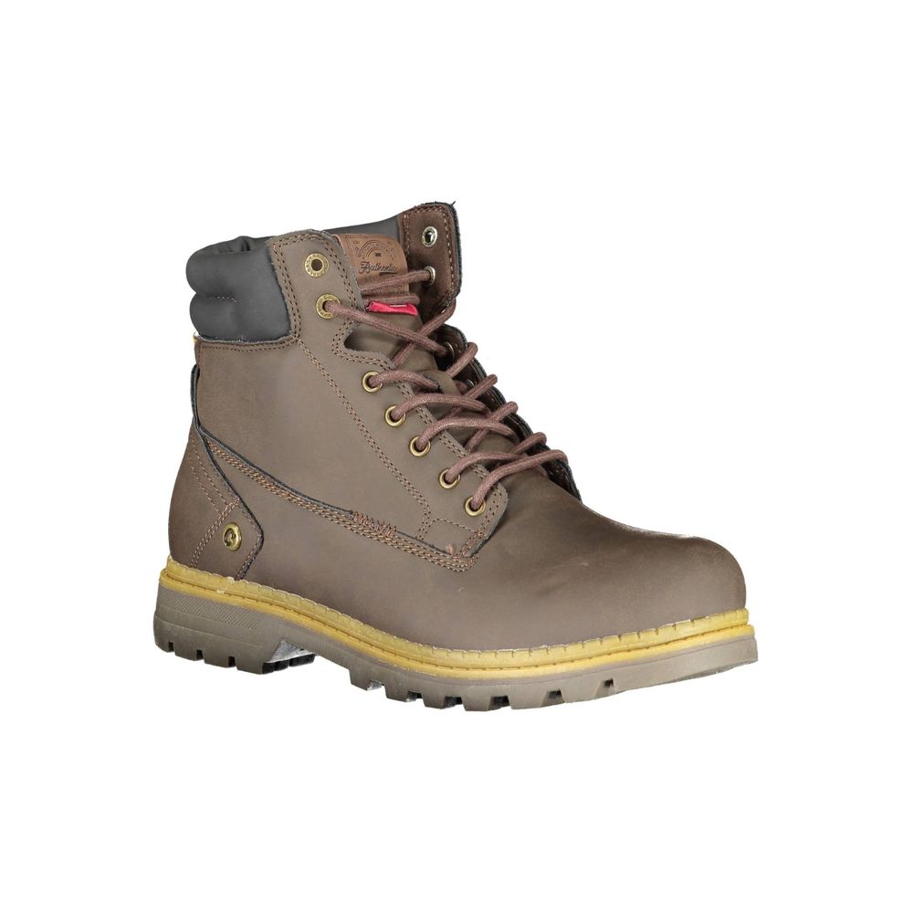 Carrera Brauner Polyester-Stiefel