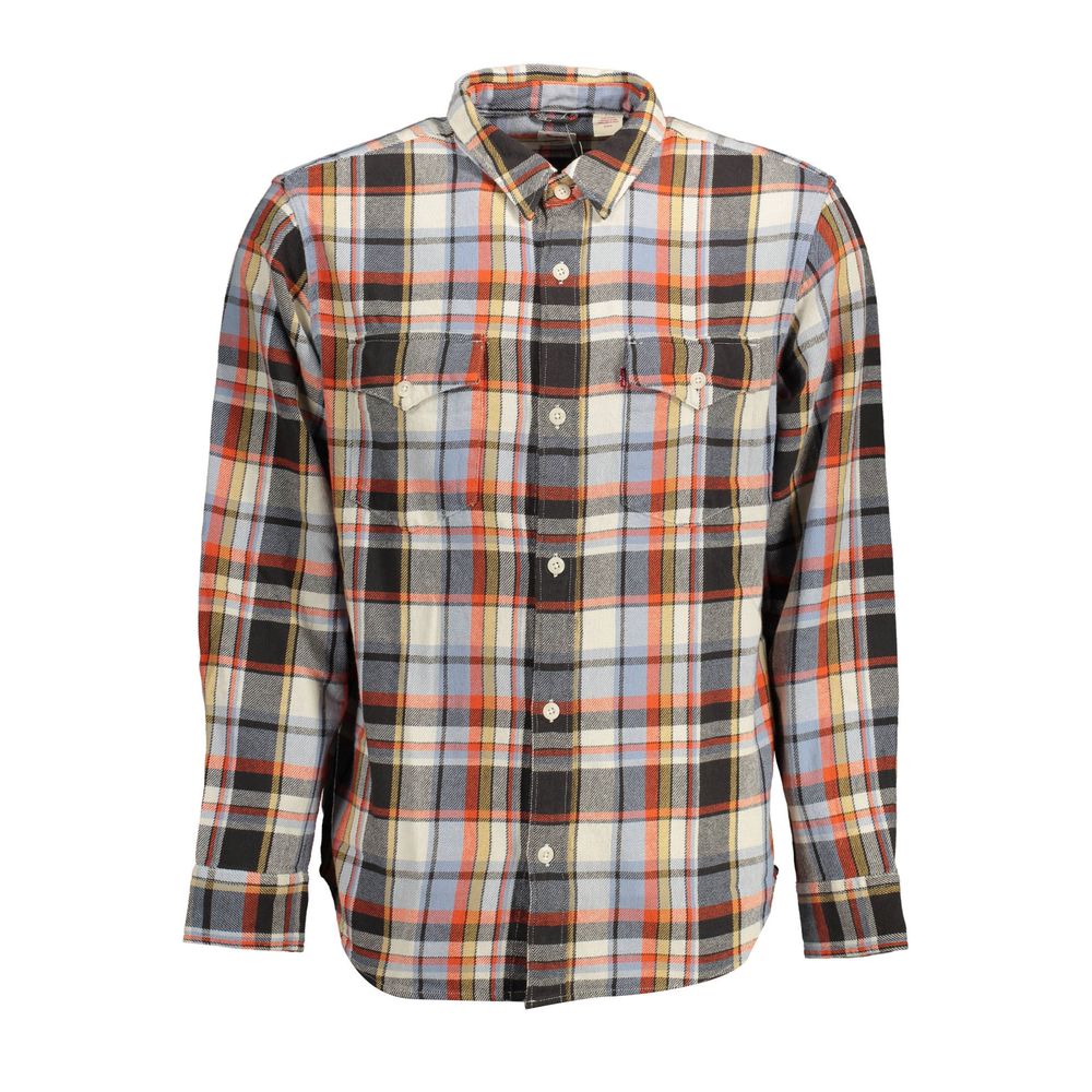 Levi's Blaues Baumwollhemd