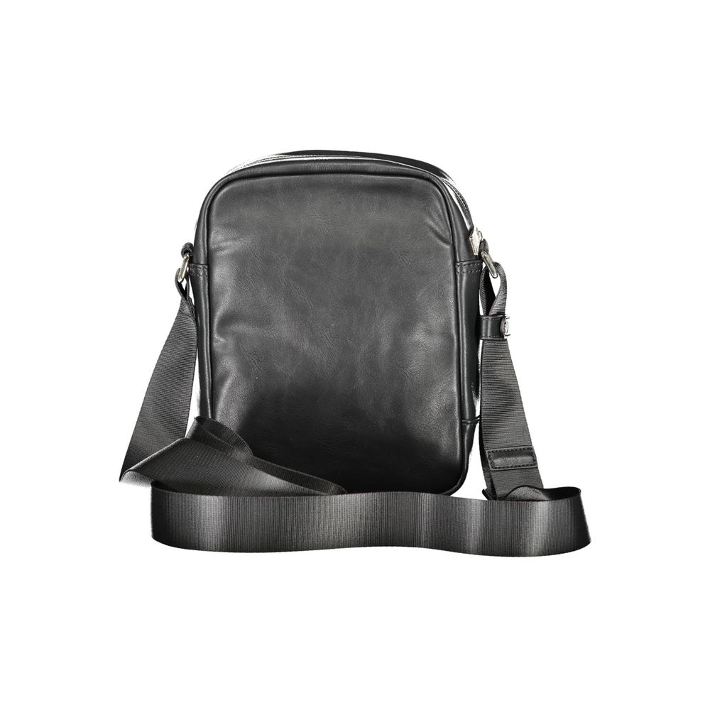 Bikkembergs Schwarze Polyethylen-Umhängetasche