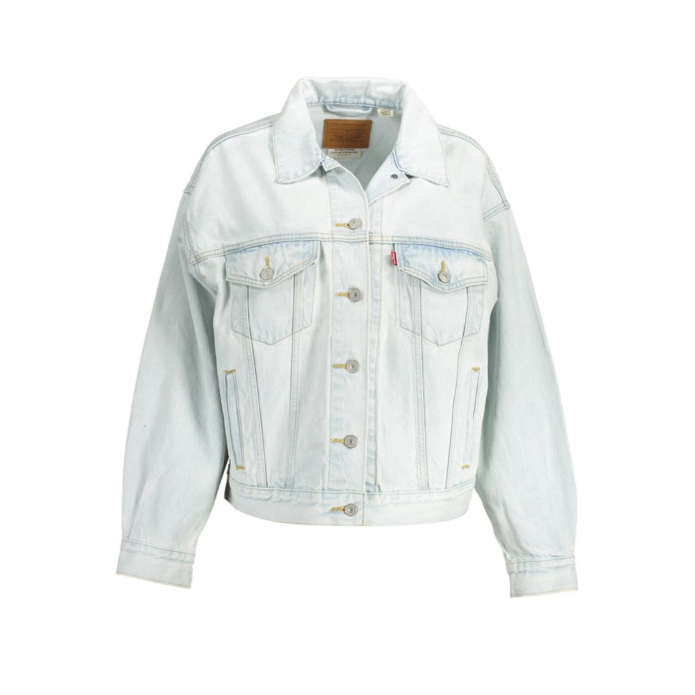 Levi's Blaue Baumwolljacken &