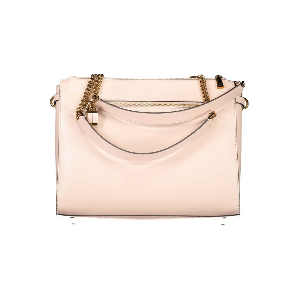 Guess Jeans Rosa Polyethylen-Handtasche
