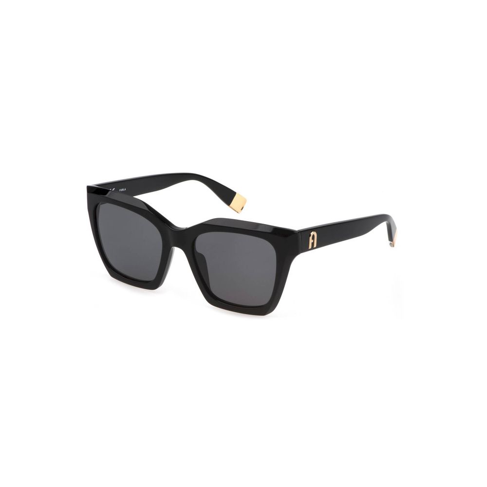 Furla Schwarze Acetat-Sonnenbrille für Frauen