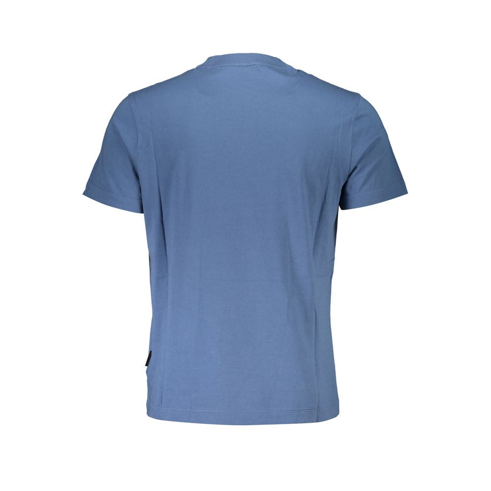 Napapijri T-Shirt aus blauer Baumwolle