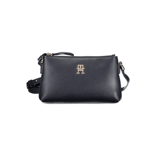 Tommy Hilfiger Blaue Polyethylen-Handtasche