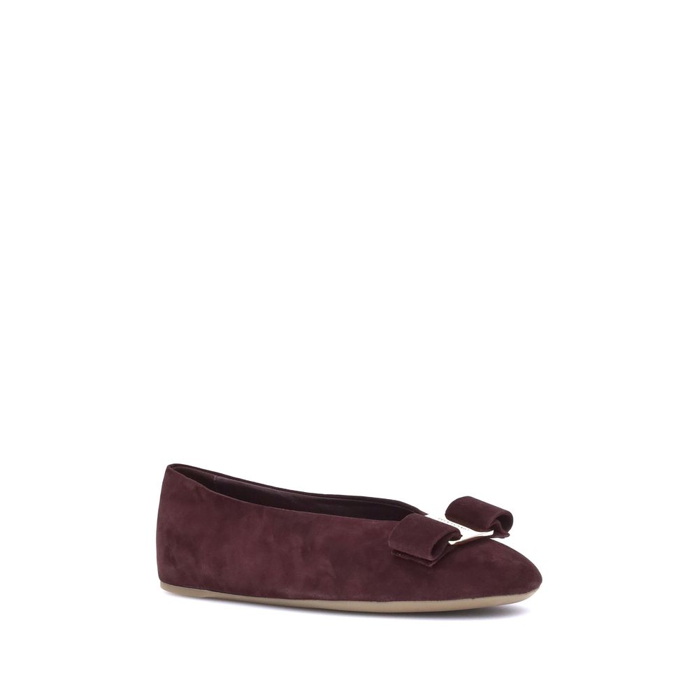 Ferragamo Vara Schleife Ballerinas