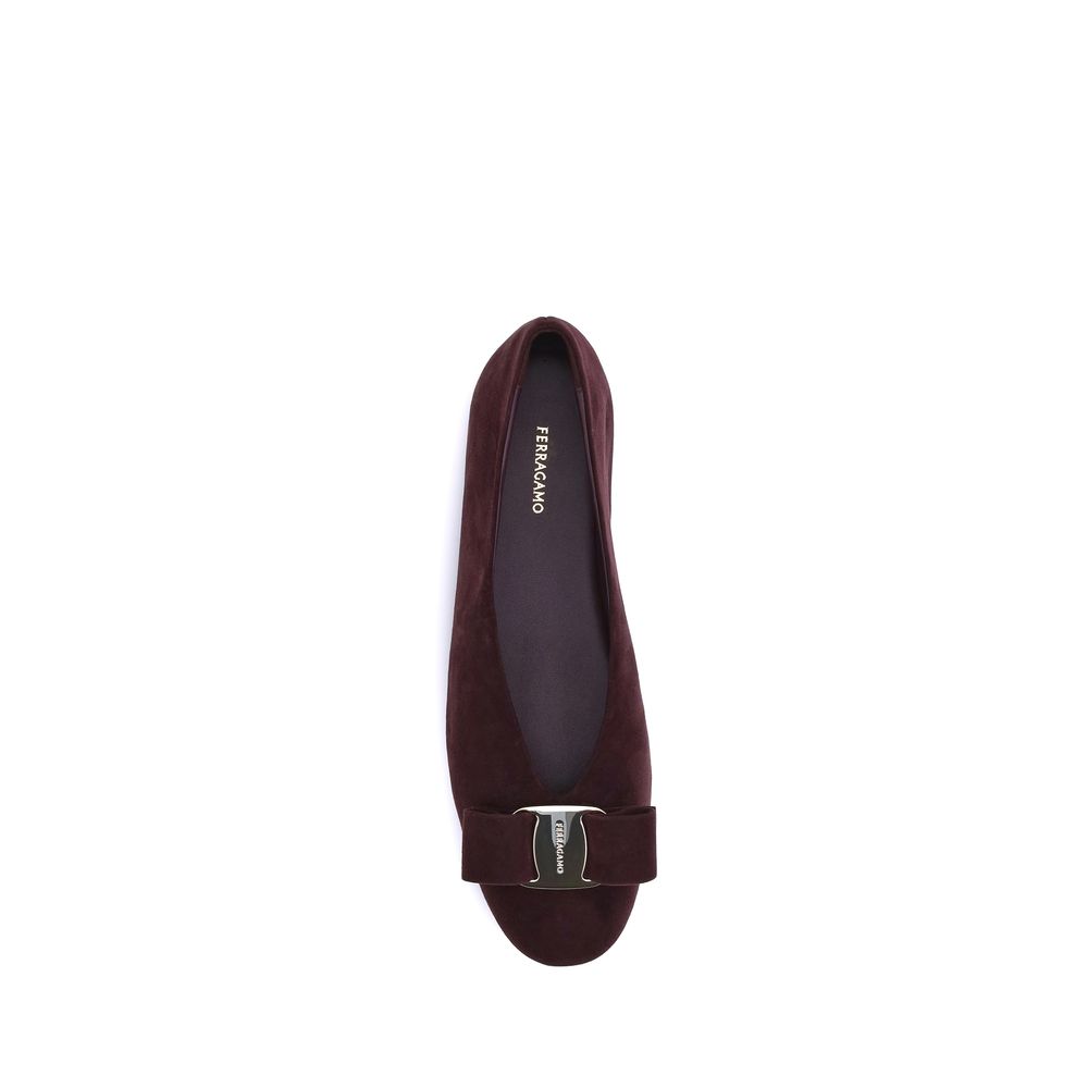 Ferragamo Vara Schleife Ballerinas