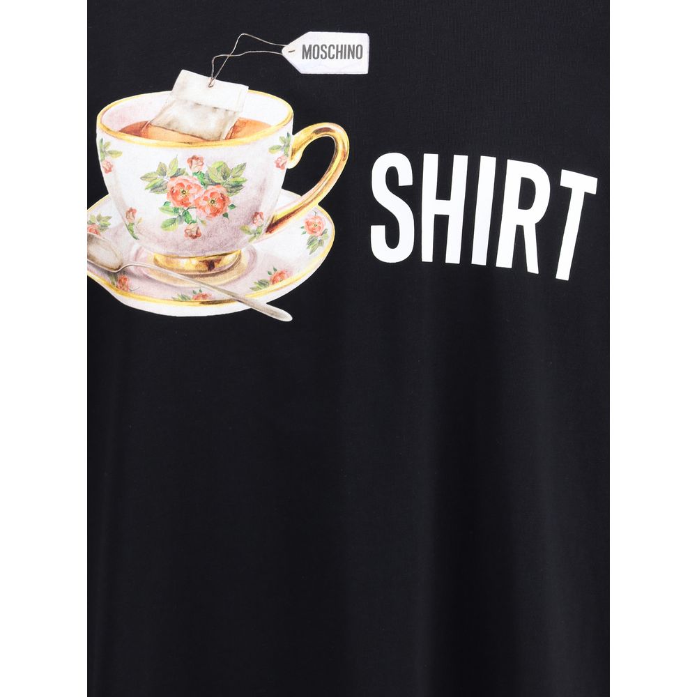 Moschino T-Shirt mit Maxidruck