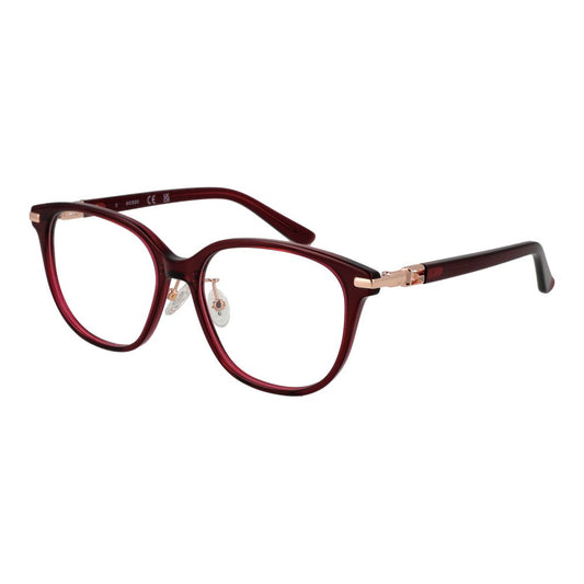 Guess Burgunderfarbene Brille aus Acetat (Rahmen)