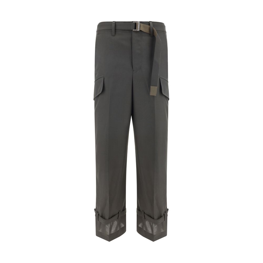 Sacai Hose mit verstellbarem Saum