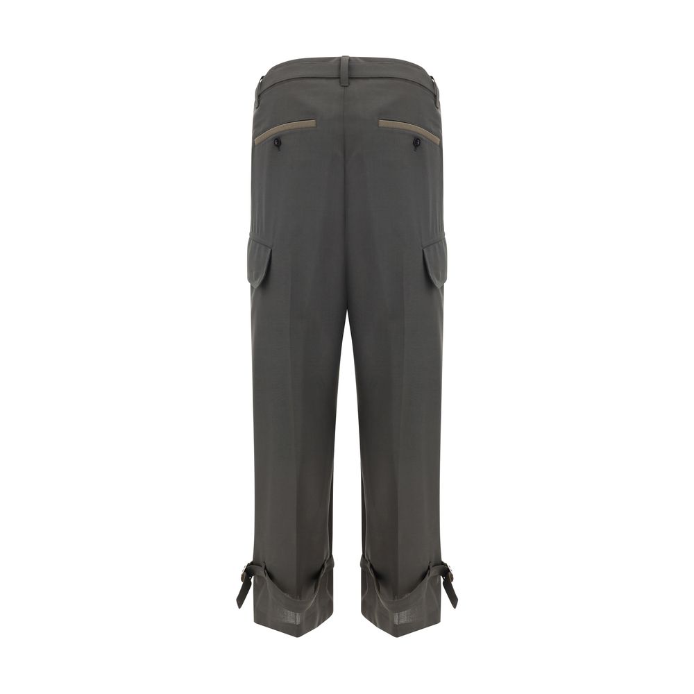 Sacai Hose mit verstellbarem Saum