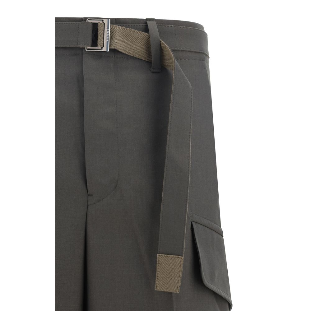 Sacai Hose mit verstellbarem Saum