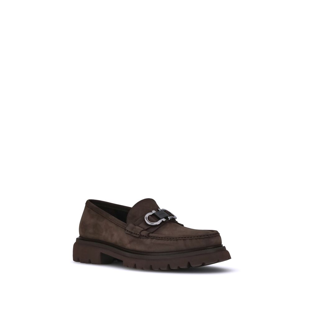 Ferragamo Gancini-Halbschuhe