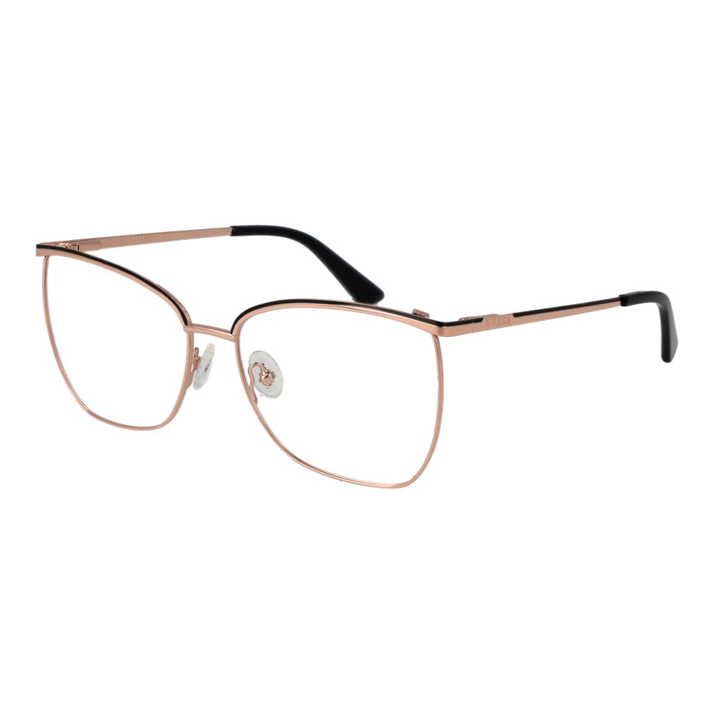 Guess Brille mit roségoldenem Metallrahmen