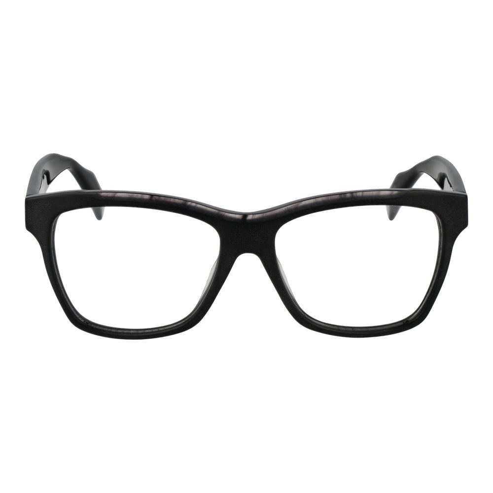 Yohji Yamamoto Schwarze Acetat-Brille (Gestell)