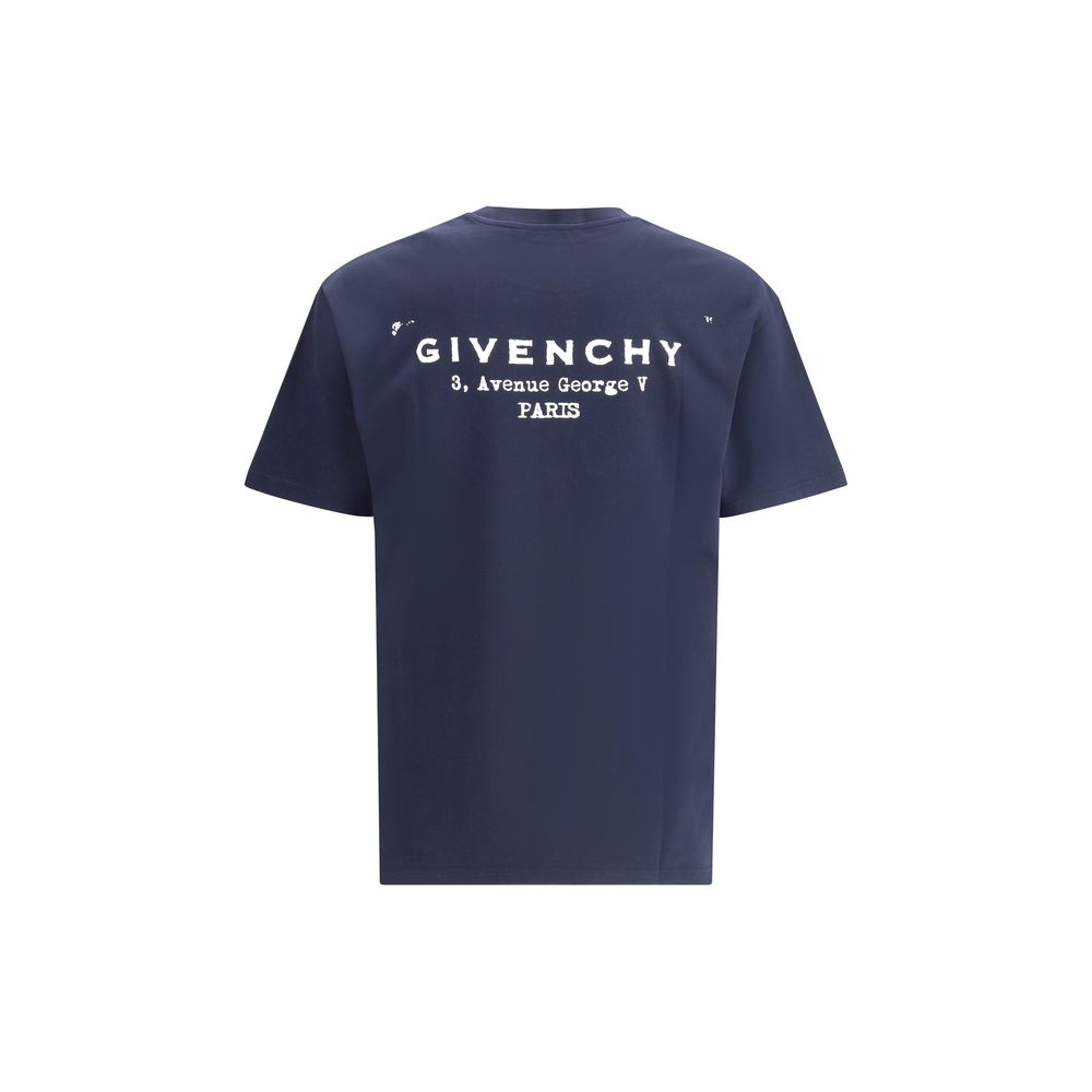 Givenchy T-Shirt mit Logodruck auf dem Rücken