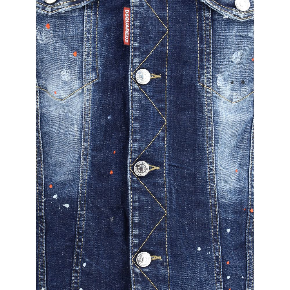 Dsquared² Dan Denim Jacke