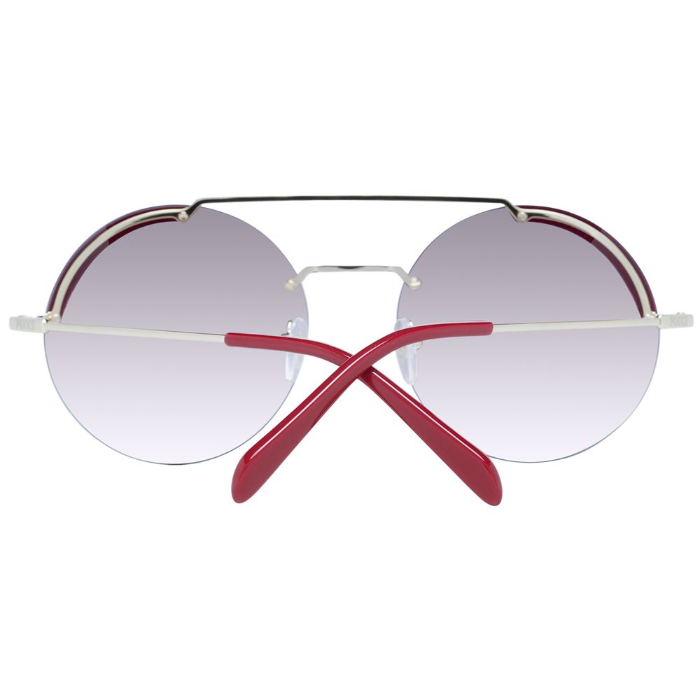 Emilio Pucci Goldfarbene Metall-Sonnenbrille