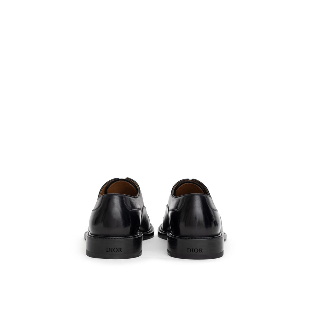 Dior Schwarze Leder Oxfords und Derby