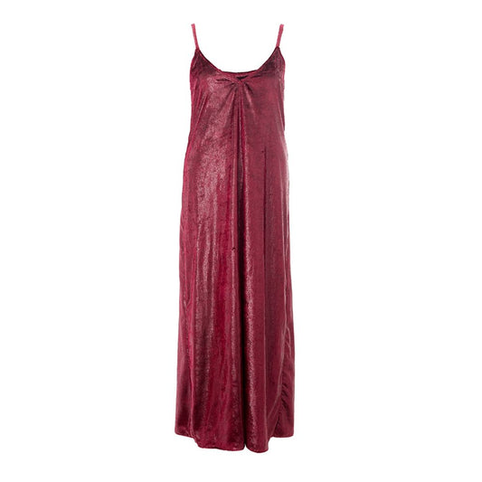 Lardini Cocktailkleid aus Polyester in Bordeauxrot
