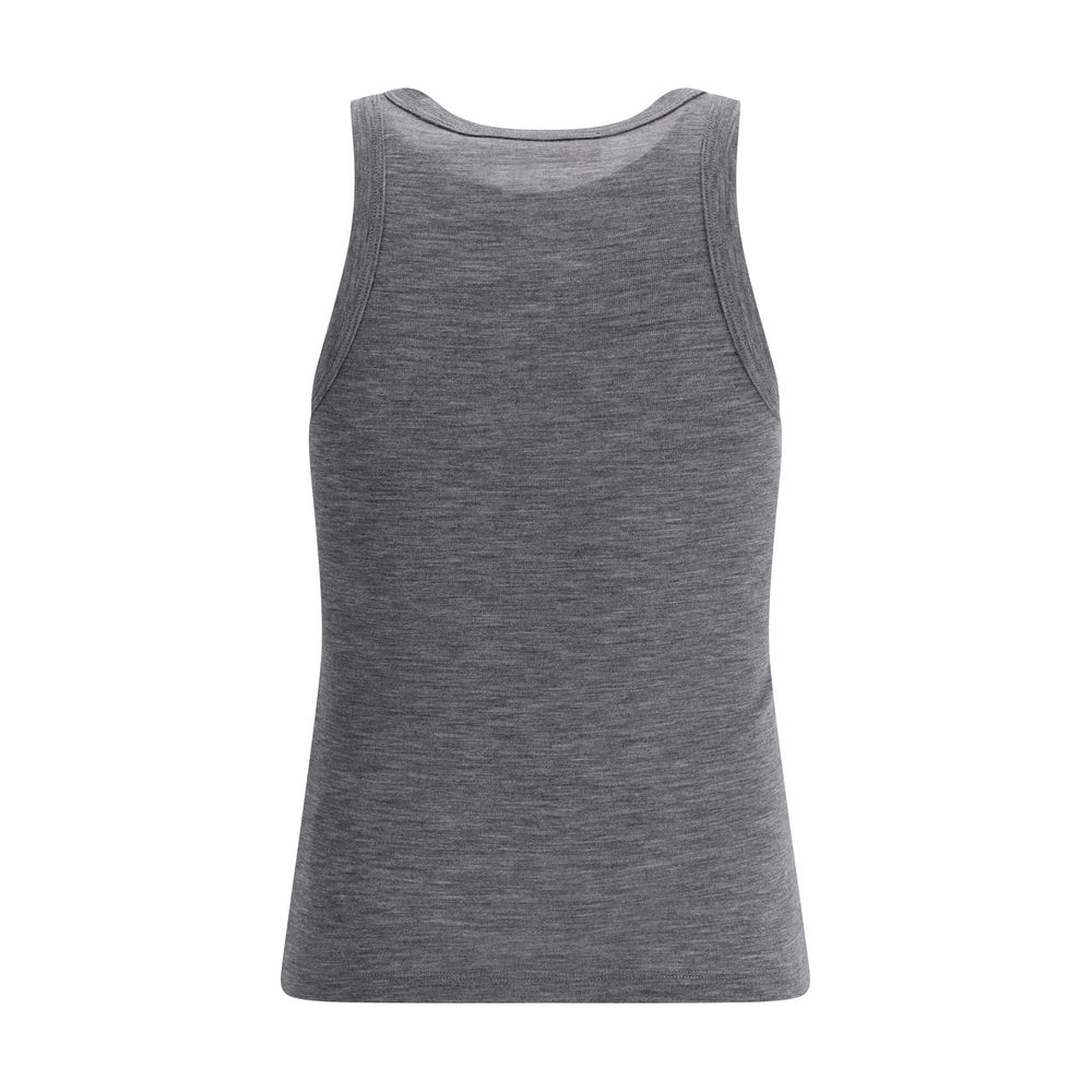 Rohe Top aus Merinowolle