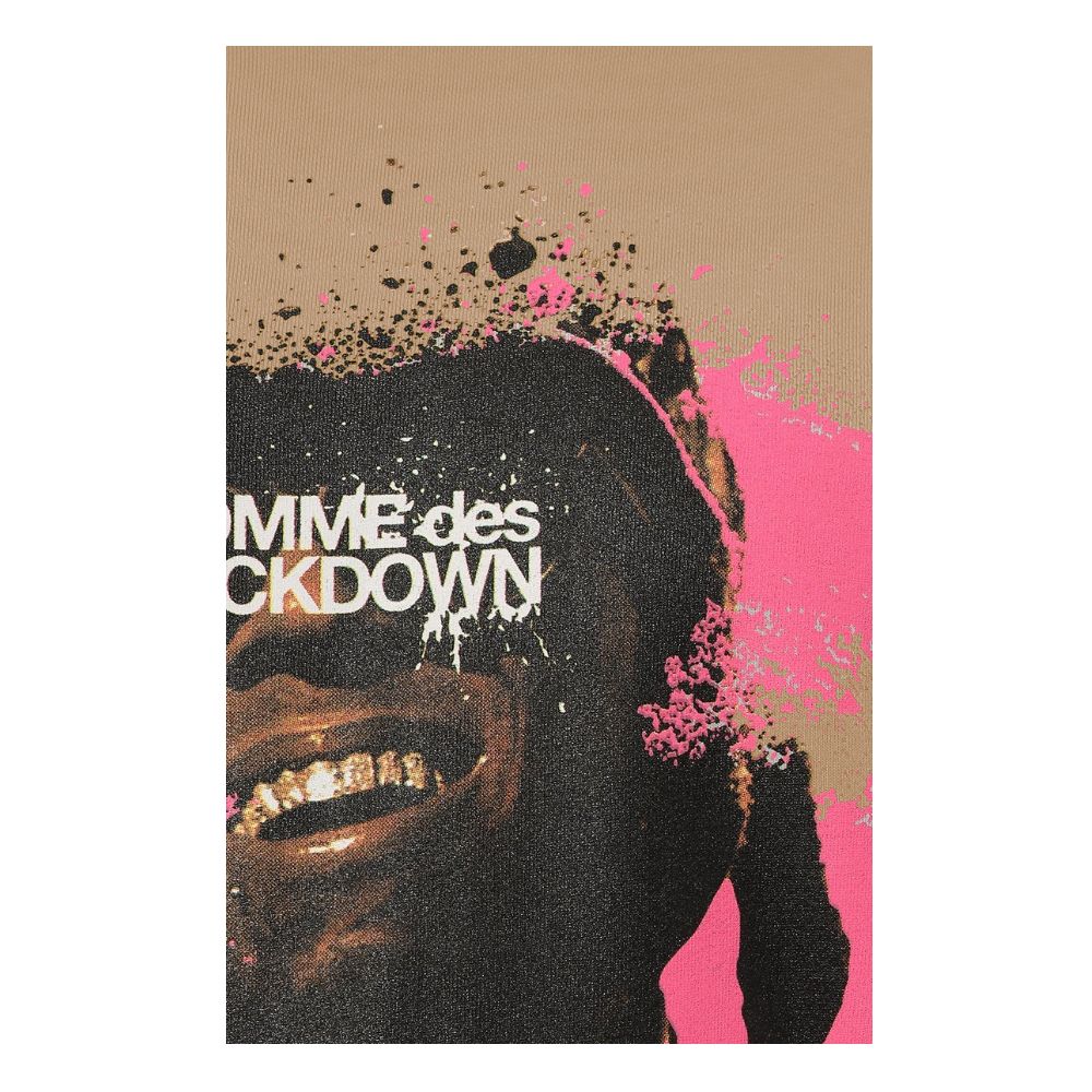 Comme Des Fuckdown Brauner Baumwollpullover für Männer