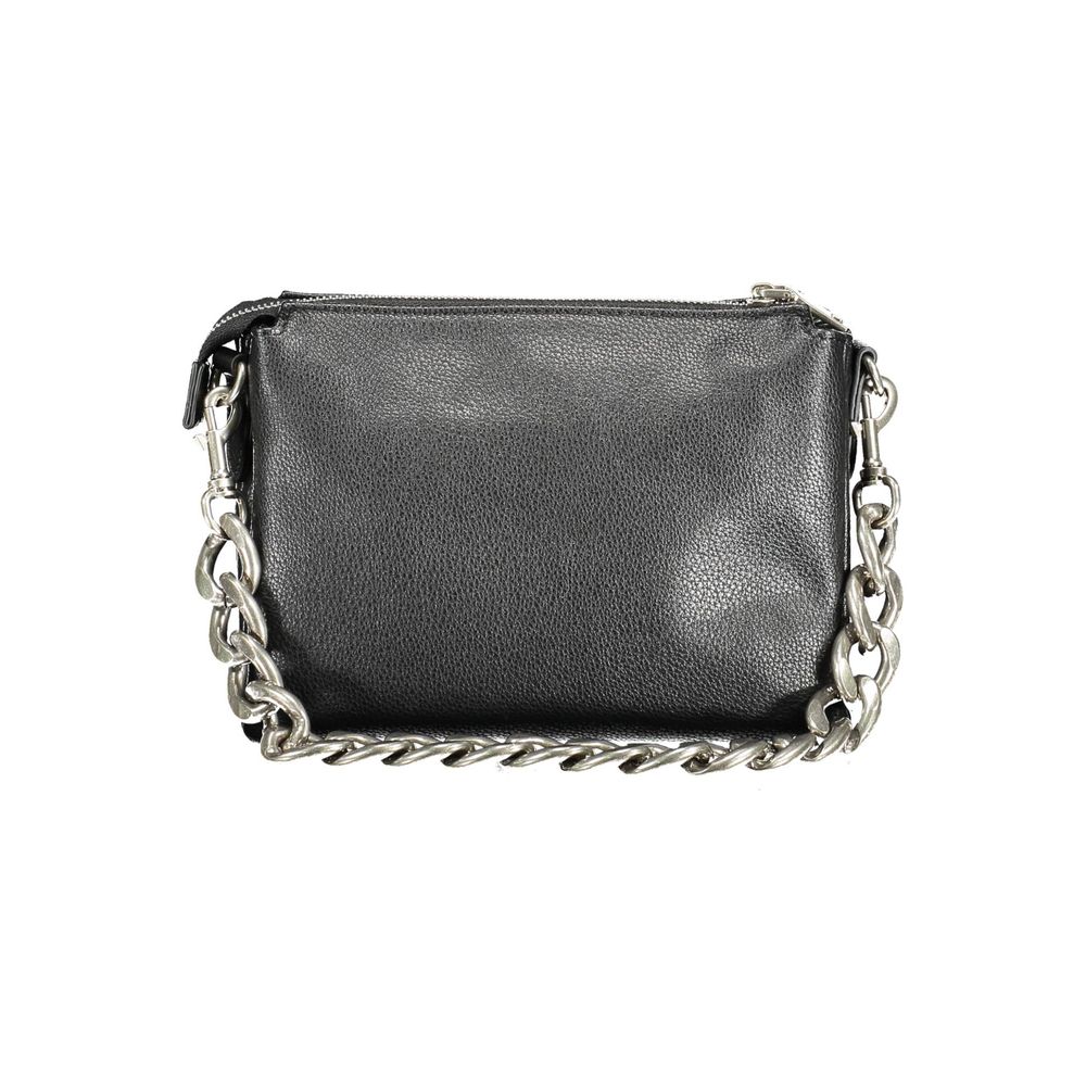 BYBLOS Schwarze Polyethylen-Handtasche