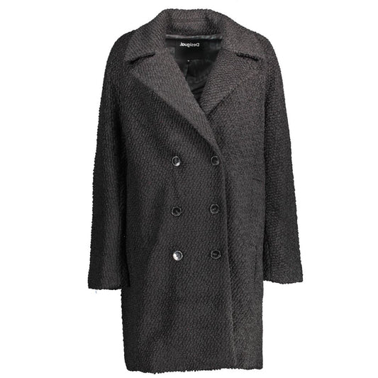 Desigual Schwarze Polyesterjacken &