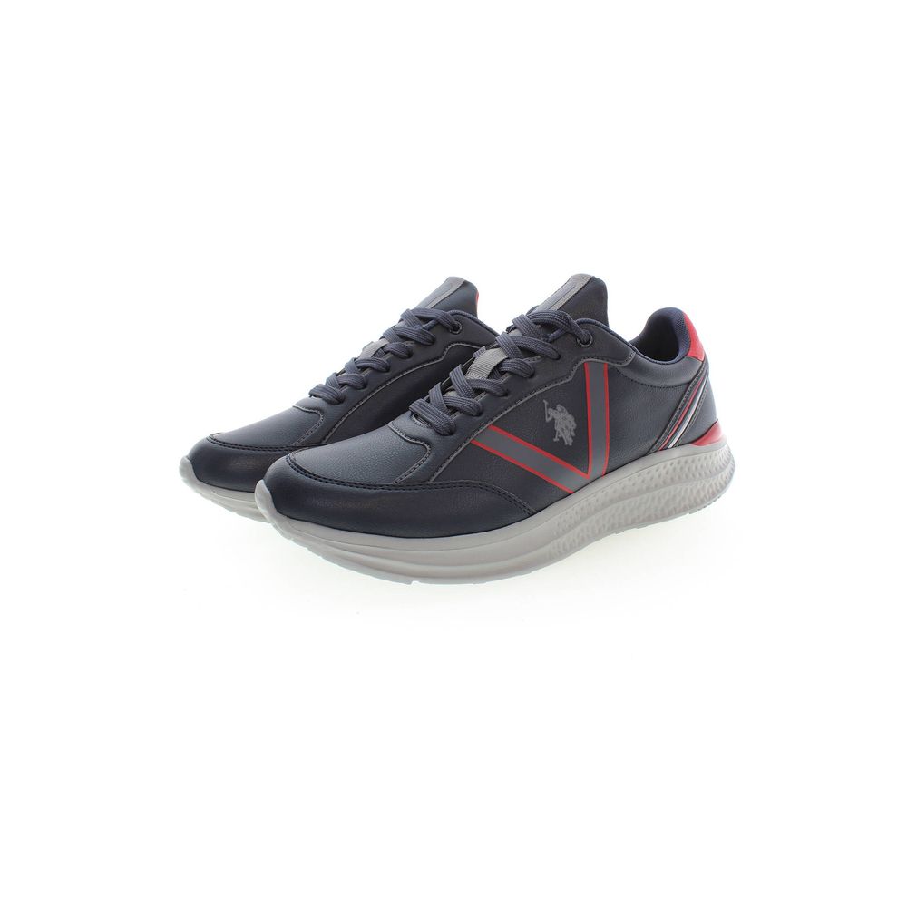 U.S. POLO ASSN. Blauer Polyester Sneaker