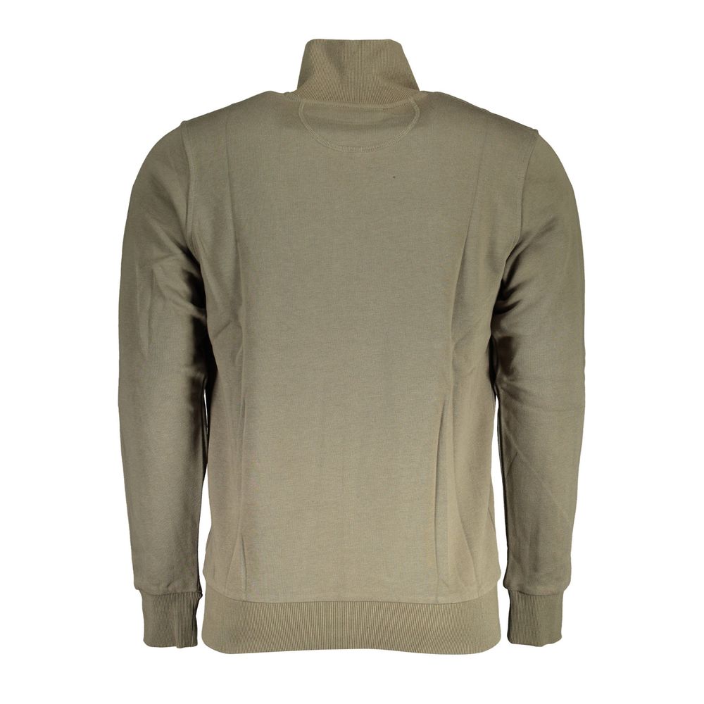 La Martina Grüner Baumwollpullover