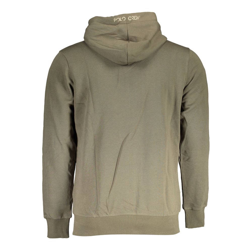 La Martina Grüner Baumwollpullover