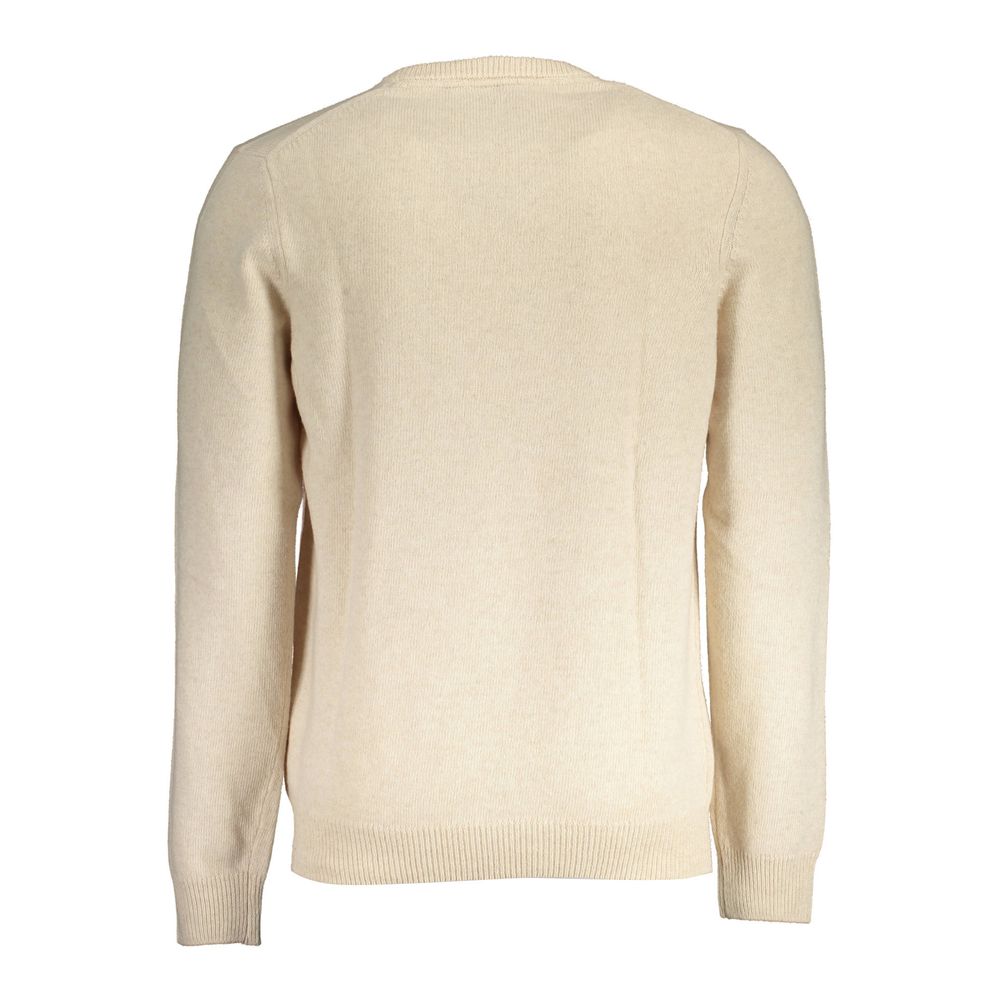 Lyle & Scott Beigefarbener Pullover aus Wolle