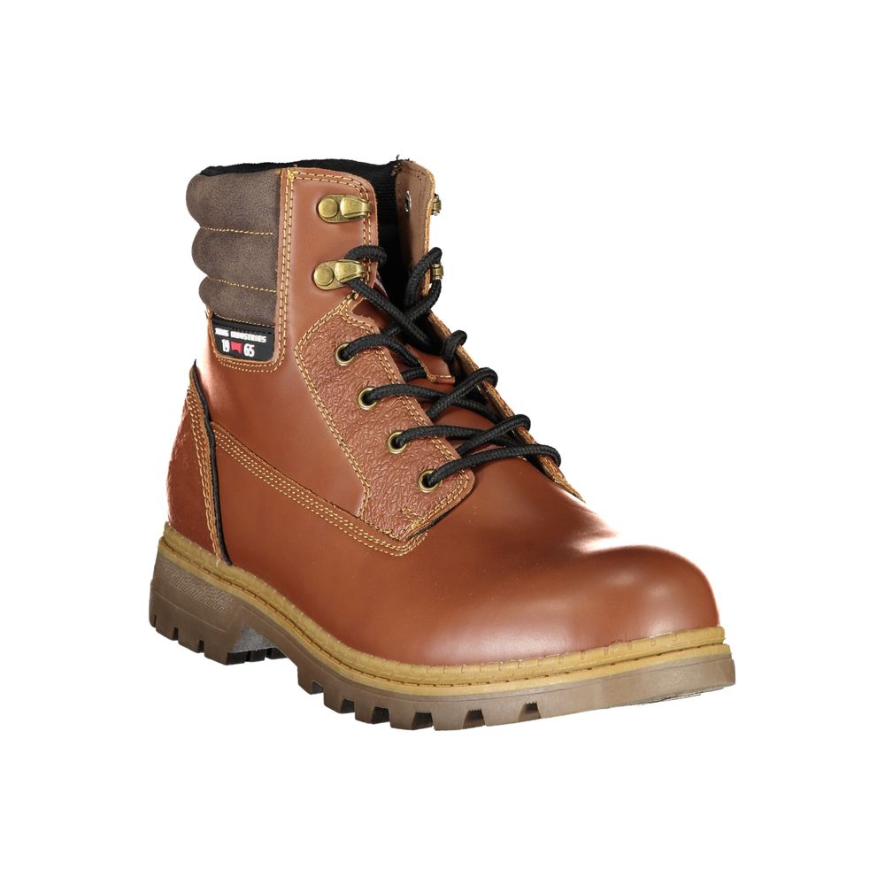 Carrera Brauner Polyester-Stiefel