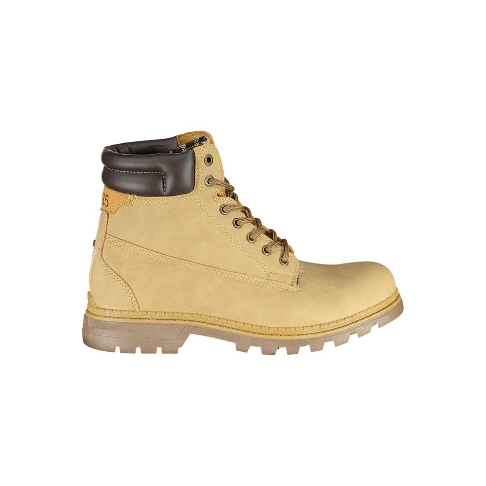 Carrera Beige Polyester-Stiefel