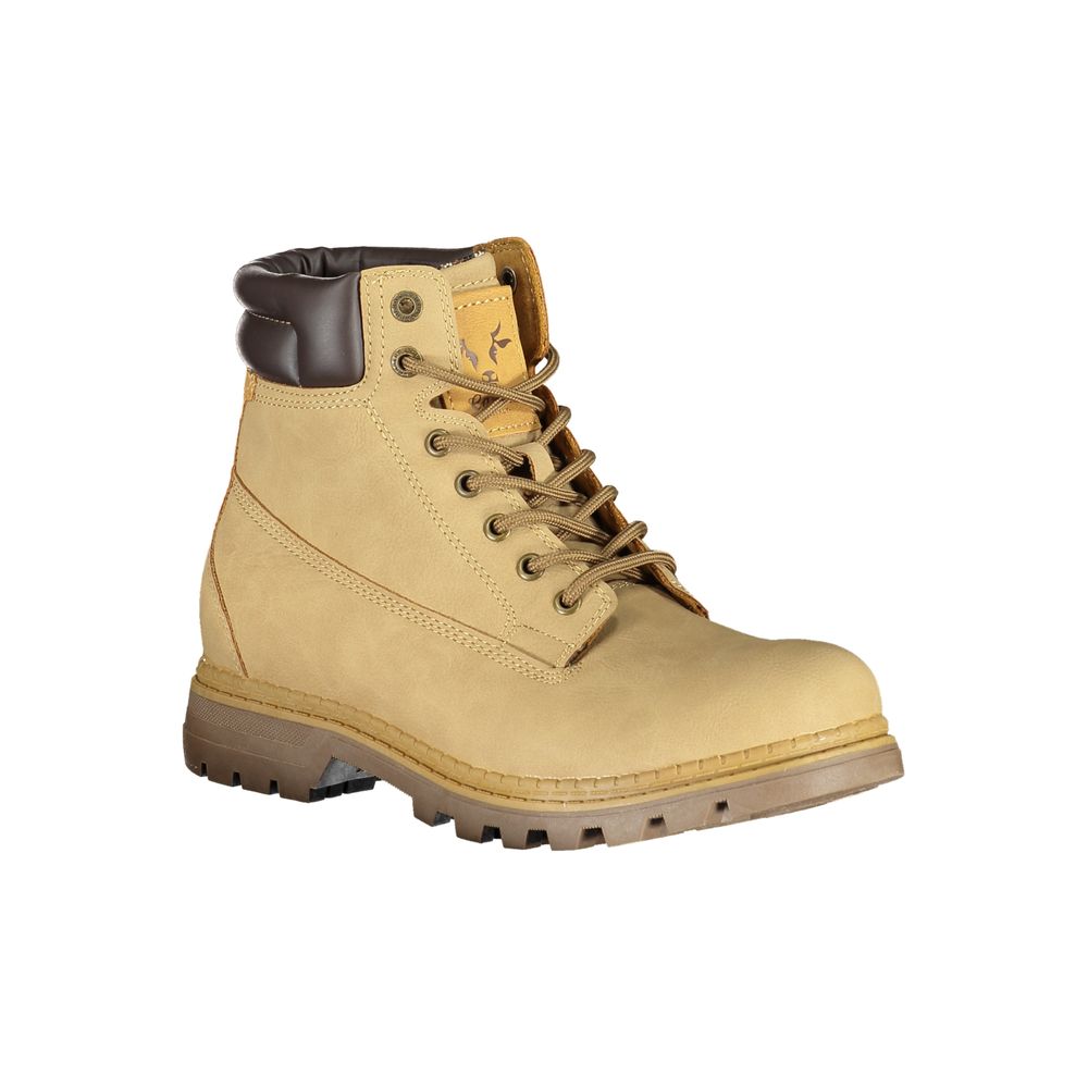 Carrera Beige Polyester-Stiefel