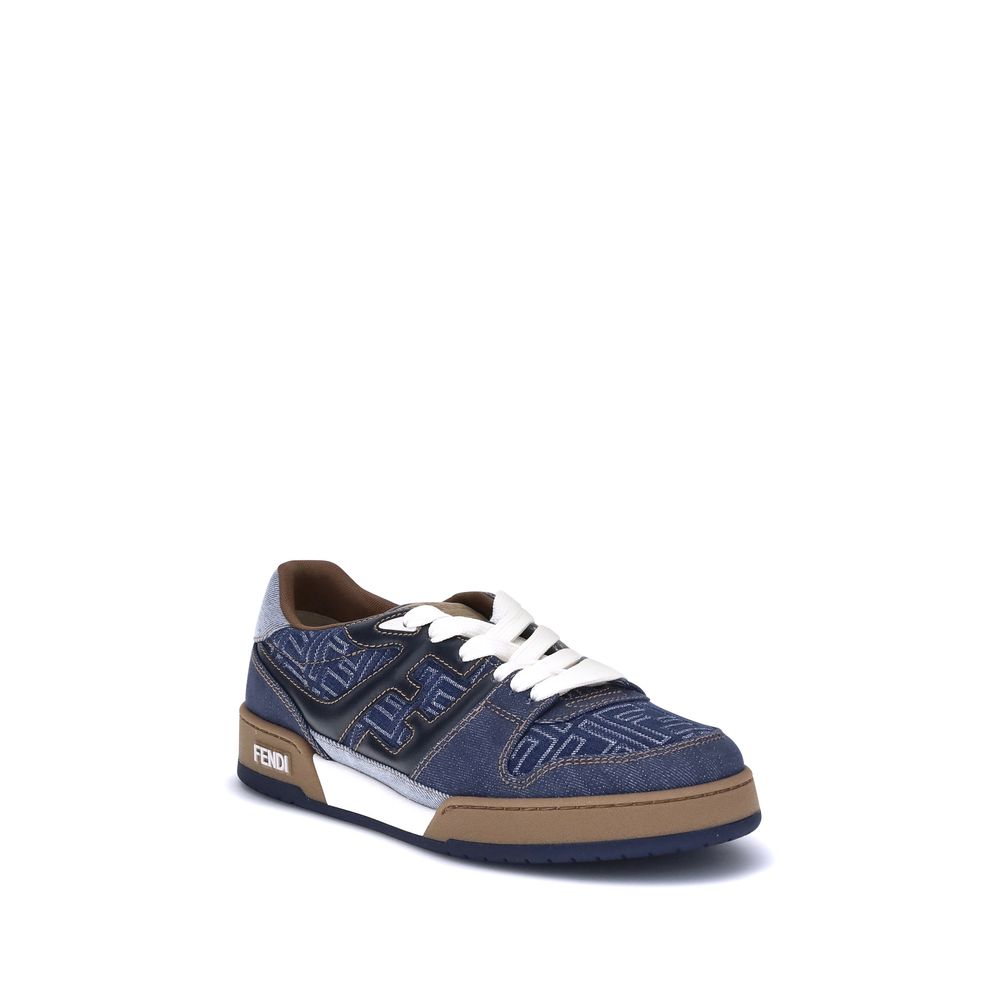 Fendi FF Denim Turnschuhe