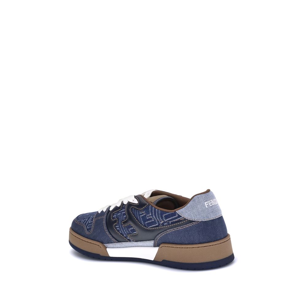 Fendi FF Denim Turnschuhe