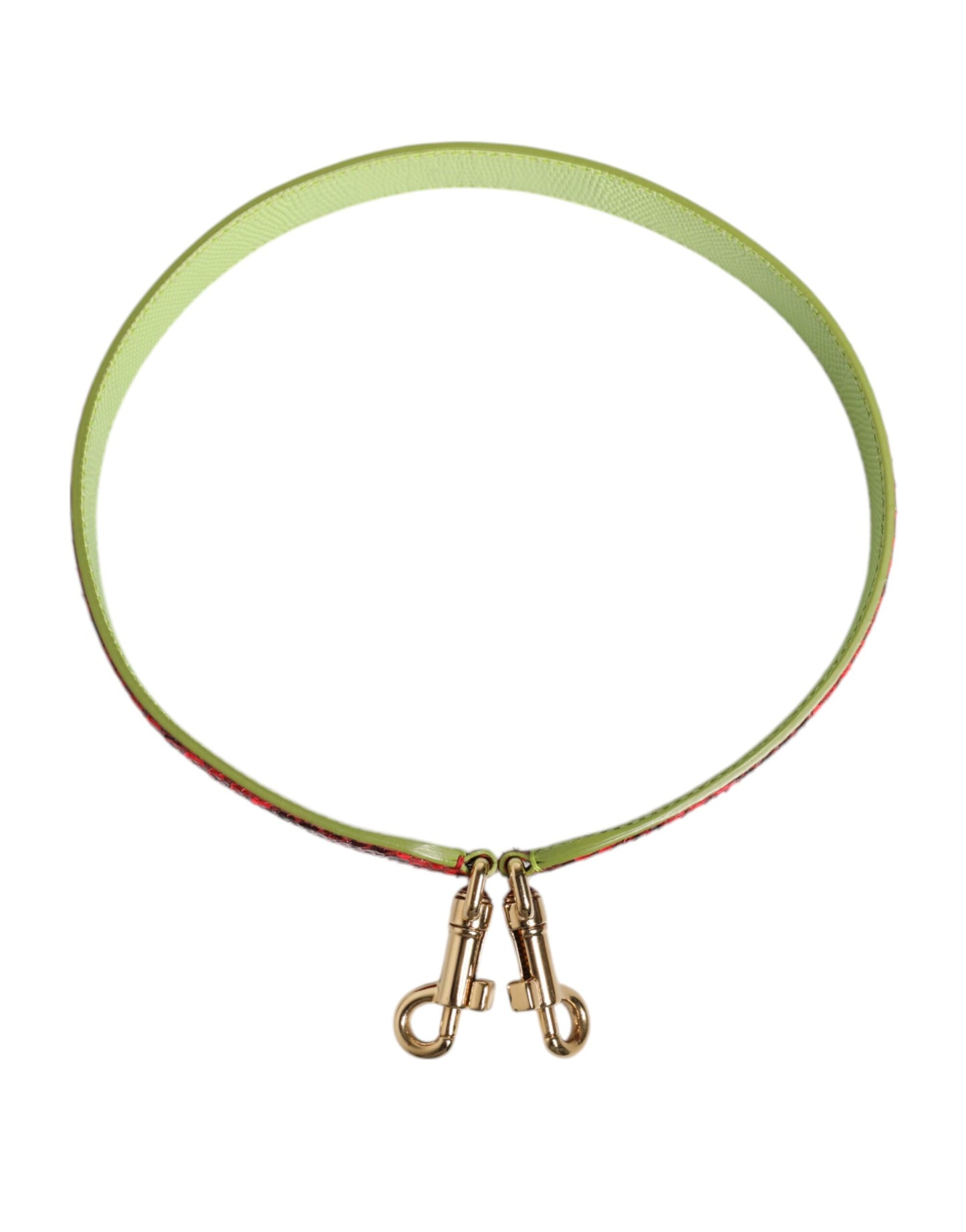 Dolce & Gabbana Rotes Exotenleder Handtasche Accessoire Schulterriemen