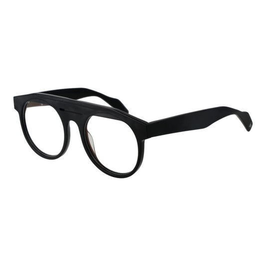 Yohji Yamamoto Schwarze Kunststoffbrille (Rahmen)