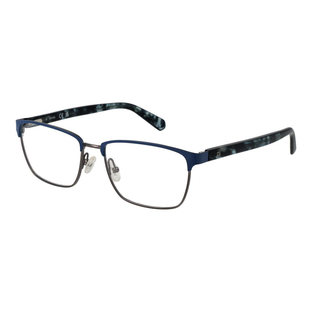 Guess Blaue optische Brillenfassungen für Männer