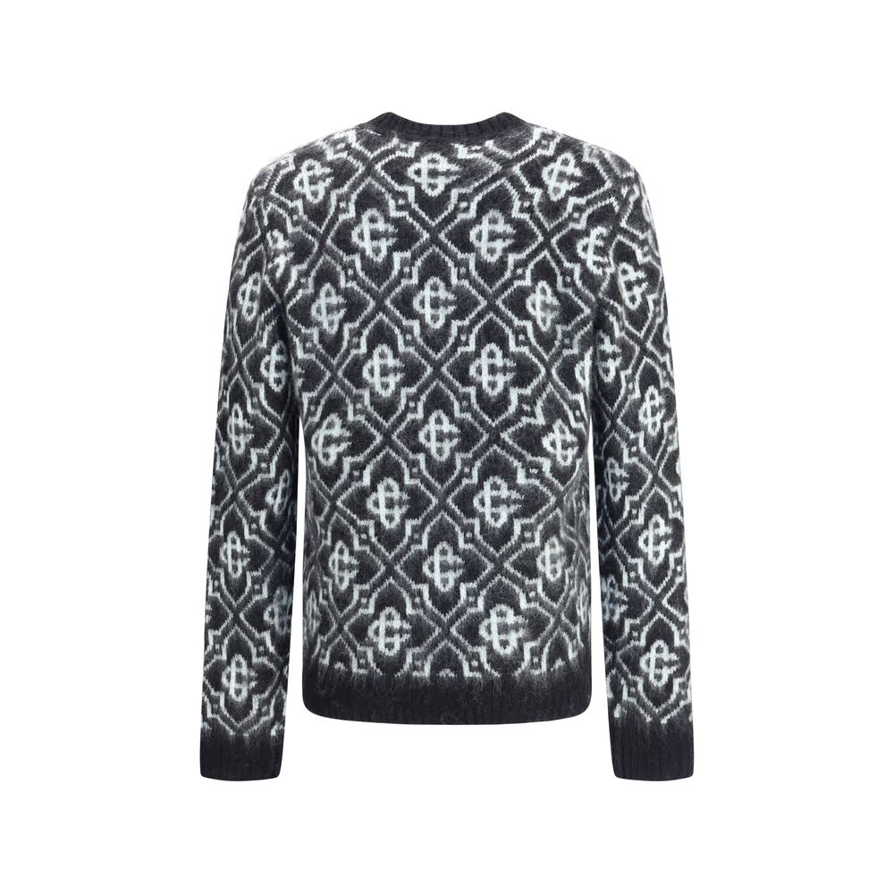Casablanca Monogramm-Crew-Pullover